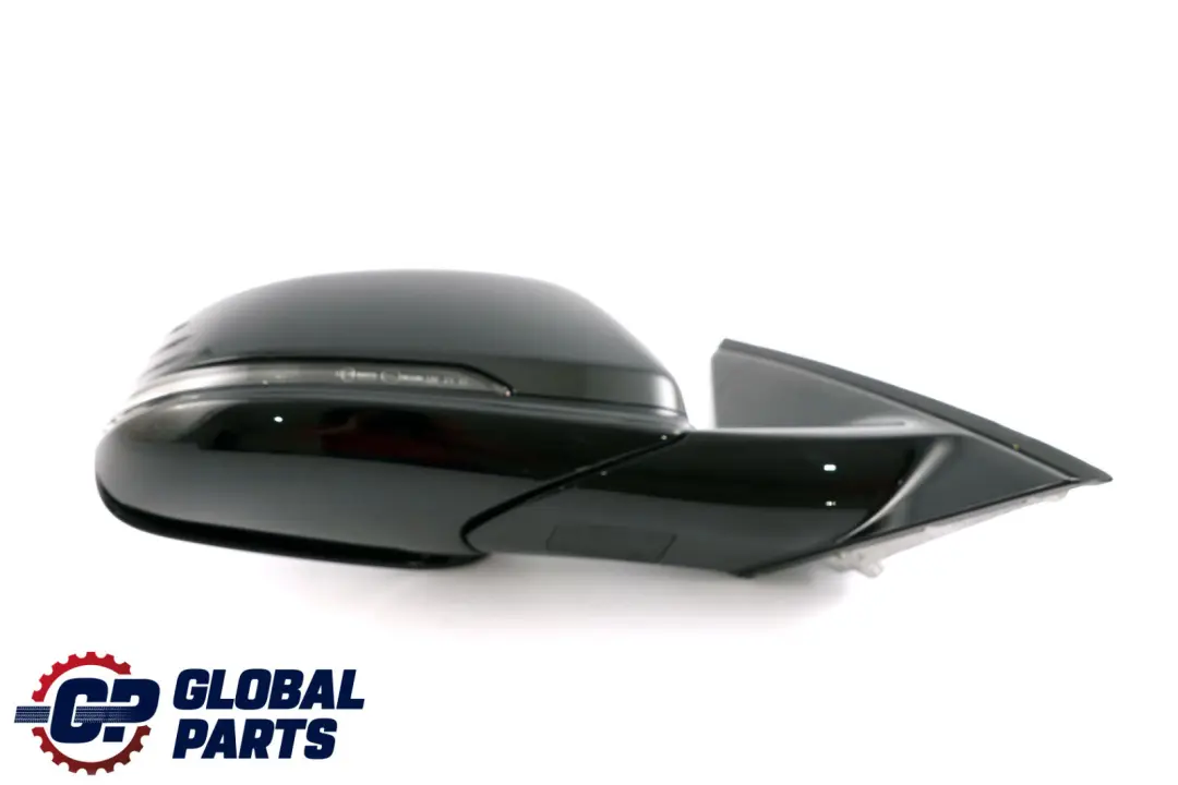 BMW 1 Series F40 Heated Right Wing Mirror O/S High Gloss Schwarz 2 Black 668 - SKU rhd-9448492-SCH - Part number 9448492