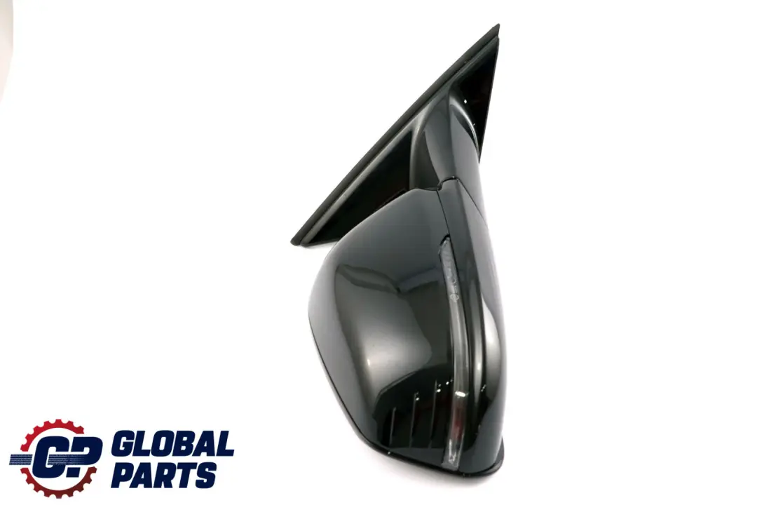 BMW 1 Series F40 Heated Right Wing Mirror O/S High Gloss Schwarz 2 Black 668 - SKU rhd-9448492-SCH - Part number 9448492