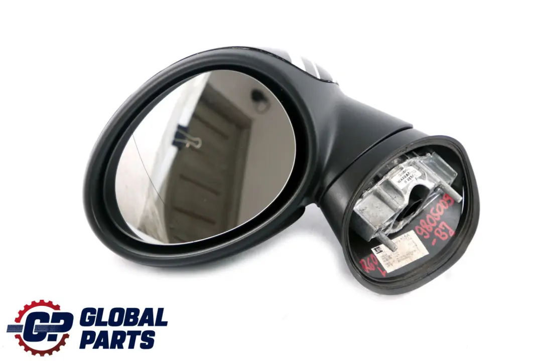 Heated Power Fold Left Door Wing Mirror N/S Black Jack to BMW Mini R60 R61 with Part number 9805009 BMW Mini R60 R61 Heated Power Fold Left Door Wing Mirror N/S Black Jack - SKU rhd-9805009-BJ - Part number 9805009