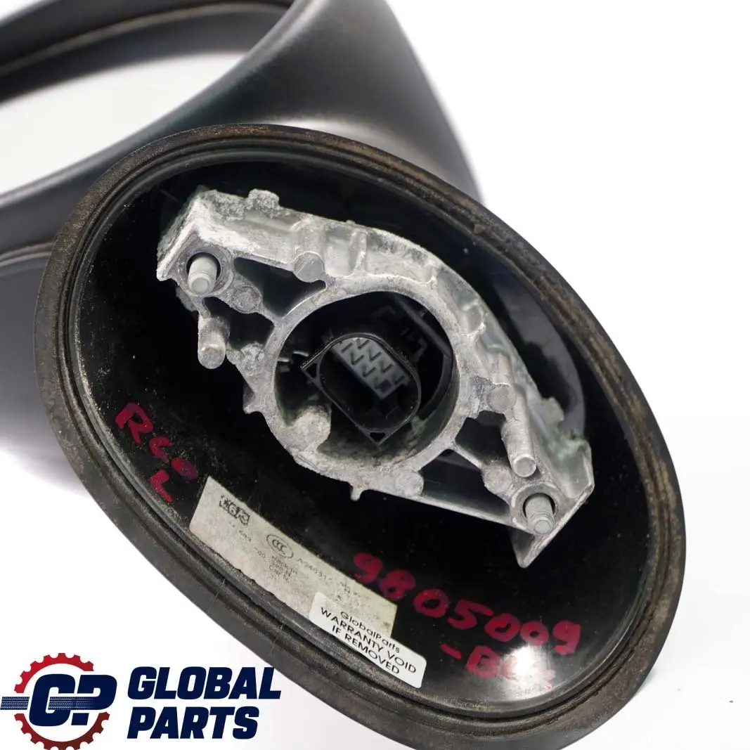 Heated Power Fold Left Outside Door Wing Mirror N/S Black to Mini R60 R61 with Part number 9805009 Mini R60 R61 Heated Power Fold Left Outside Door Wing Mirror N/S Black - SKU rhd-9805009-BLK - Part number 9805009