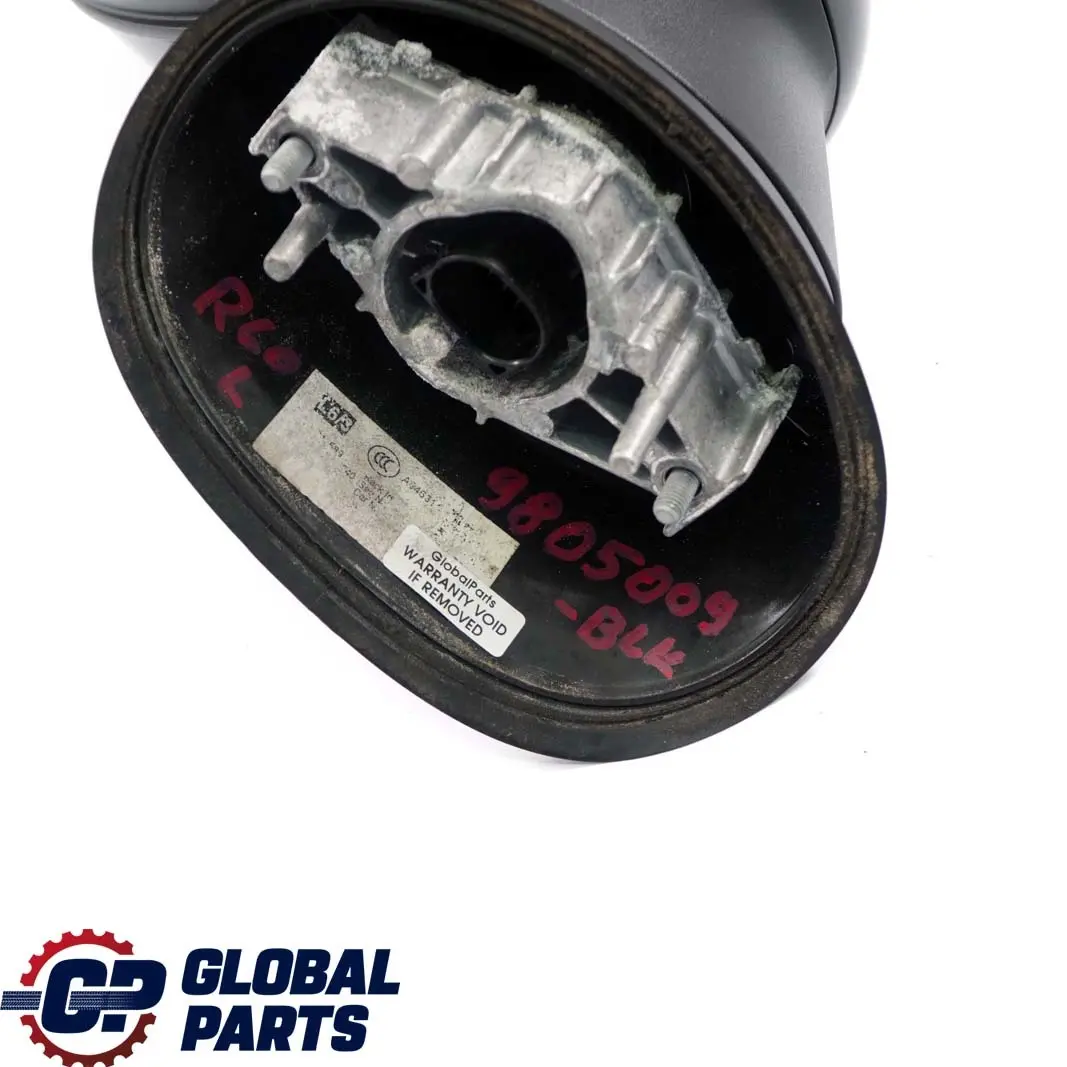 Heated Power Fold Left Outside Door Wing Mirror N/S Black to Mini R60 R61 with Part number 9805009 Mini R60 R61 Heated Power Fold Left Outside Door Wing Mirror N/S Black - SKU rhd-9805009-BLK - Part number 9805009