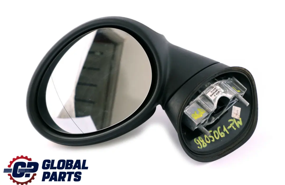 Heated Left Door Wing Mirror N/S Pepper White 850 to BMW Mini Cooper R60 R61 with Part number 9805061 BMW Mini Cooper R60 R61 Heated Left Door Wing Mirror N/S Pepper White 850 - SKU rhd-9805061-PW - Part number 9805061