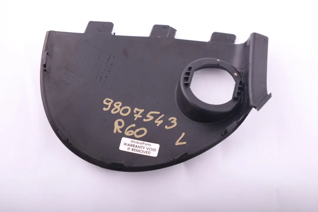 Instrument Panel Left N/S 9803253 to BMW Mini Countryman Paceman R60 R61 Cover with Part number 9807543 BMW Mini Countryman Paceman R60 R61 Cover Instrument Panel Left N/S 9803253 - SKU rhd-9807543 - Part number 9807543