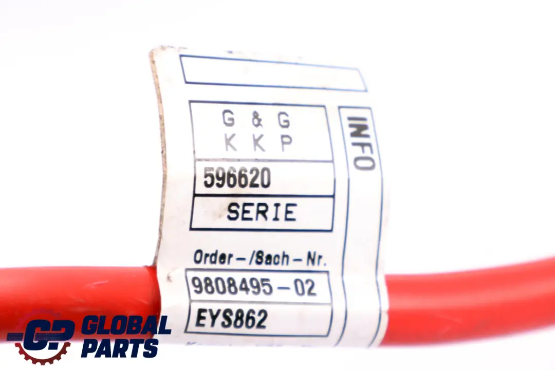 Positive Battery Lead Distribution Box Cable to Mini Cooper R60 R61 with Part number 9808495 Mini Cooper R60 R61 Positive Battery Lead Distribution Box Cable - SKU rhd-9808495 - Part number 9808495