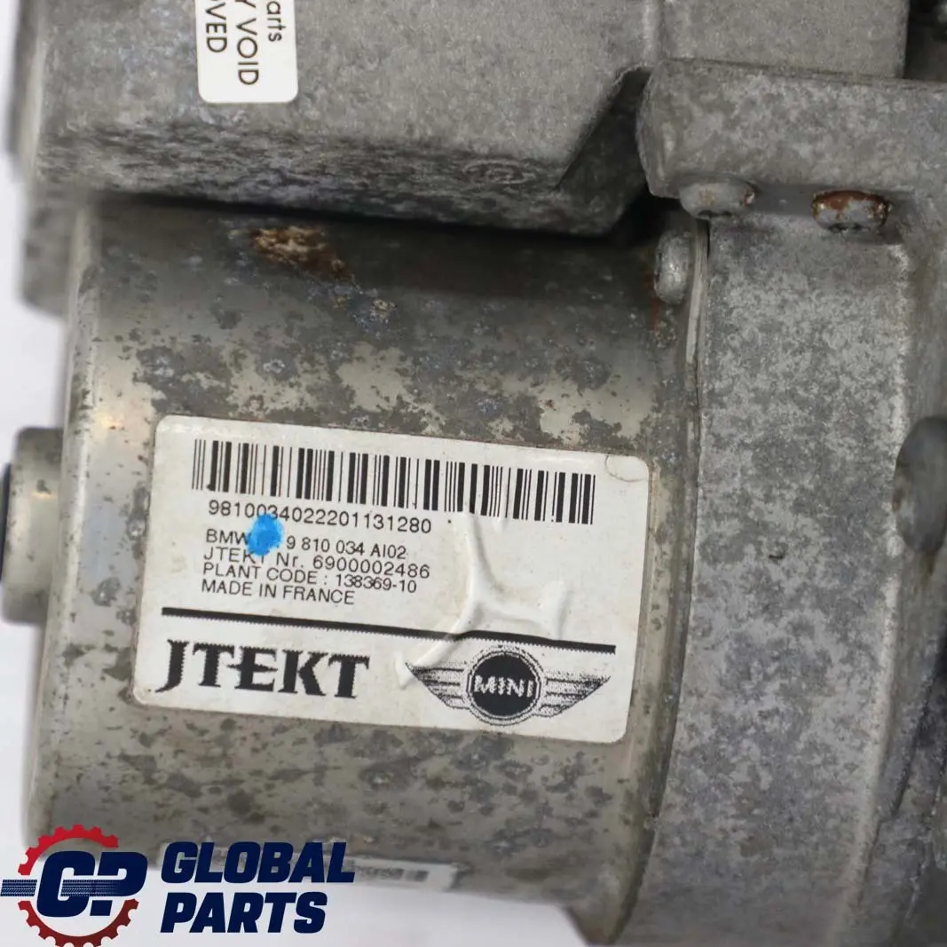Steering EPS Rack Box Gear to Mini R60 R61 Electric Power with Part number 9810034 Mini R60 R61 Electric Power Steering EPS Rack Box Gear - SKU rhd-9810034 - Part number 9810034