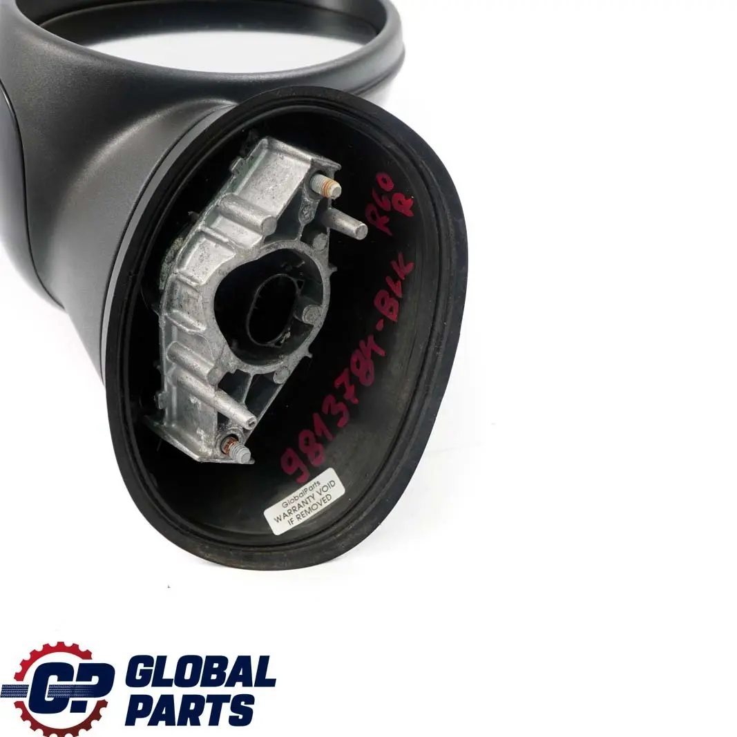 Mini R60 R61 Heated Power Fold Right Outside Door Wing Mirror O/S Black - SKU rhd-9813784-BLK - Part number 9813784