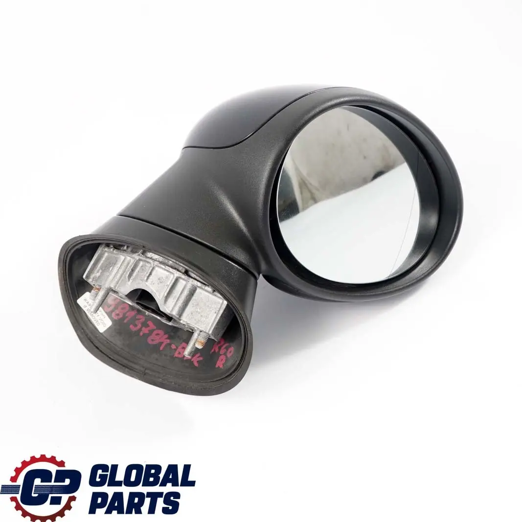 Heated Power Fold Right Outside Door Wing Mirror O/S Black to Mini R60 R61 with Part number 9813784 Mini R60 R61 Heated Power Fold Right Outside Door Wing Mirror O/S Black - SKU rhd-9813784-BLK - Part number 9813784