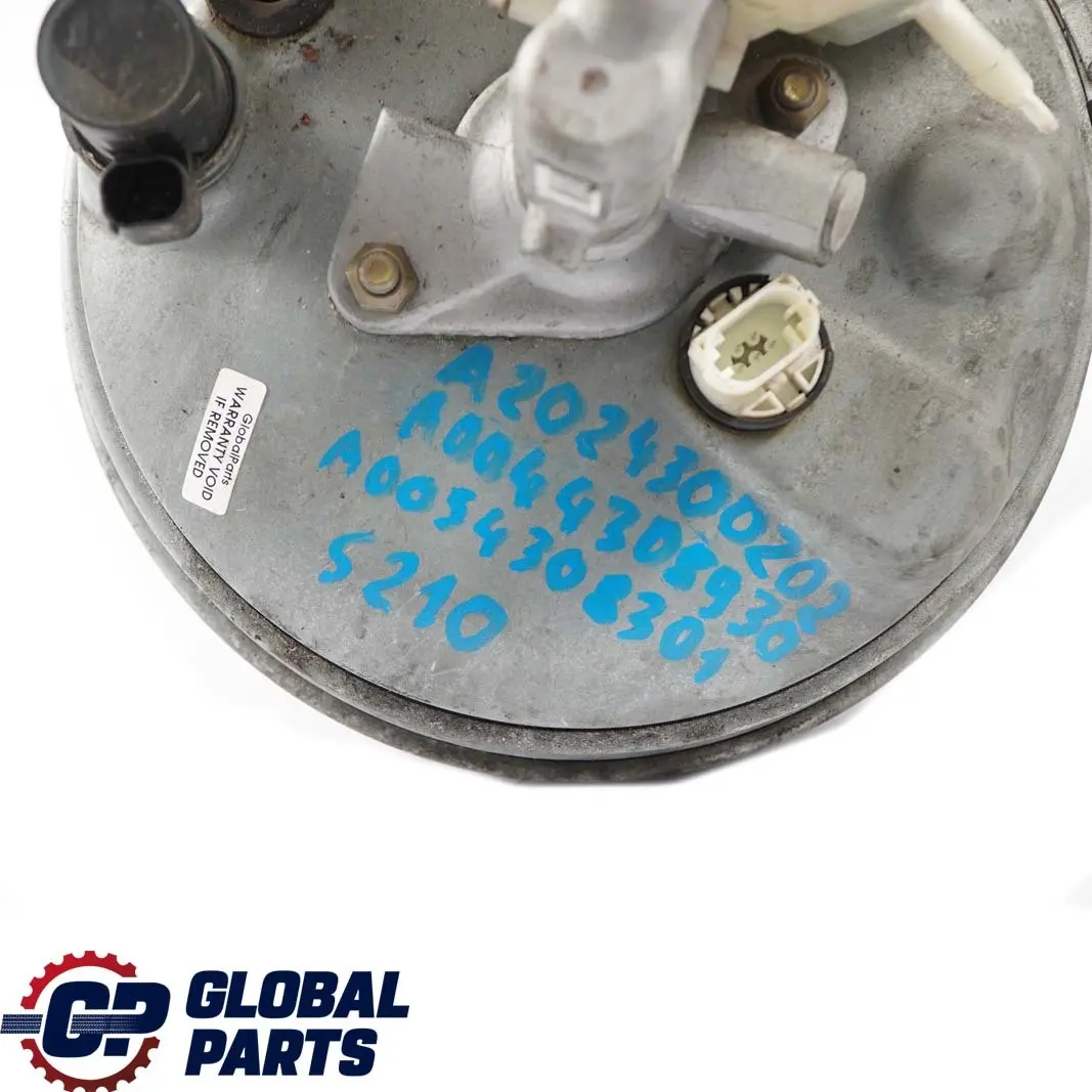 Mercedes-Benz E-Class W210 Brake Booster Servo Master Cylinder to with Part number A0044308930 Mercedes-Benz E-Class W210 Brake Booster Servo Master Cylinder - SKU rhd-A0044308930 - Part number A0044308930