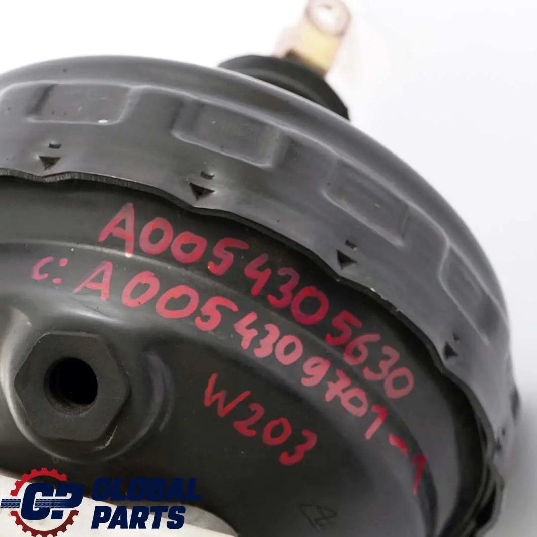 Mercedes-Benz C CLK Class W203 C209 Brake Servo Master Cylinder A0054309630 to with Part number A0054309701 Mercedes-Benz C CLK Class W203 C209 Brake Servo Master Cylinder A0054309630 - SKU rhd-A0054309701-1 - Part number A0054309701