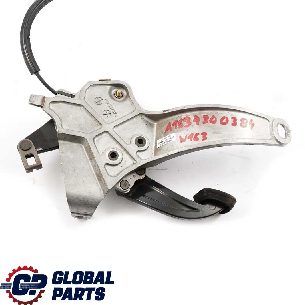 Mercedes-Benz M-Class ML W163 Handbrake Parking Brake Pedal Bracket A2024270101 to with Part number A1634200384 Mercedes-Benz M-Class ML W163 Handbrake Parking Brake Pedal Bracket A2024270101 - SKU rhd-A1634200384 - Part number A1634200384
