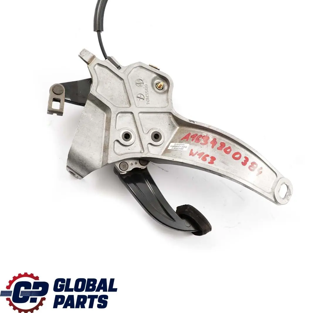  Mercedes-Benz M-Class ML W163 Handbrake Parking Brake Pedal Bracket A2024270101 - SKU rhd-A1634200384 - Part number A1634200384