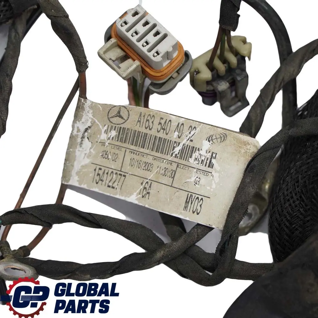 Mercedes-Benz W163 OM612 270 CDI Engine Wiring Harness Loom Cable to with Part number A1635404032 Mercedes-Benz W163 OM612 270 CDI Engine Wiring Harness Loom Cable - SKU rhd-A1635404032 - Part number A1635404032