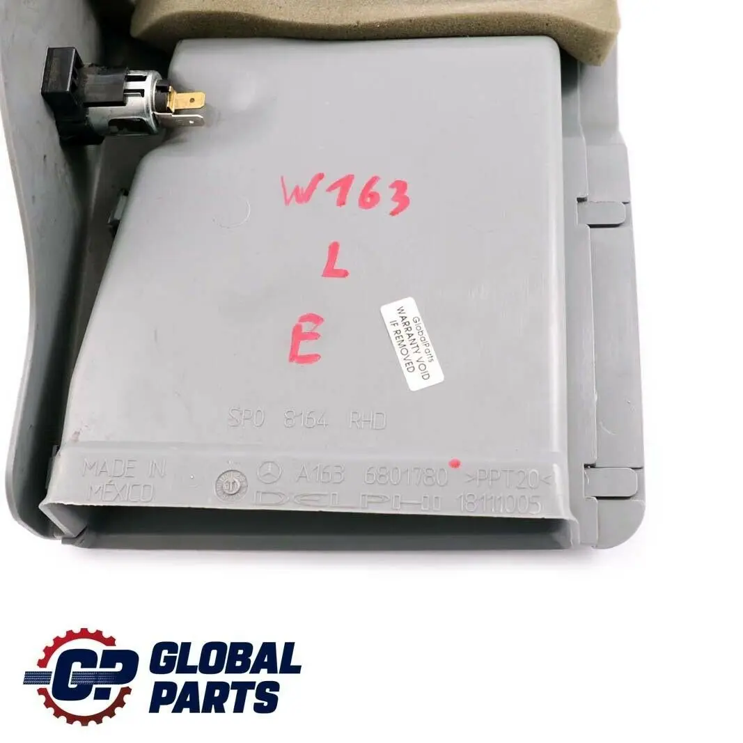  Mercedes-Benz M-Class ML W163 Passenger Side Footwell Interior Trim Panel Cover - SKU rhd-A1636801780 - Part number A1636801780