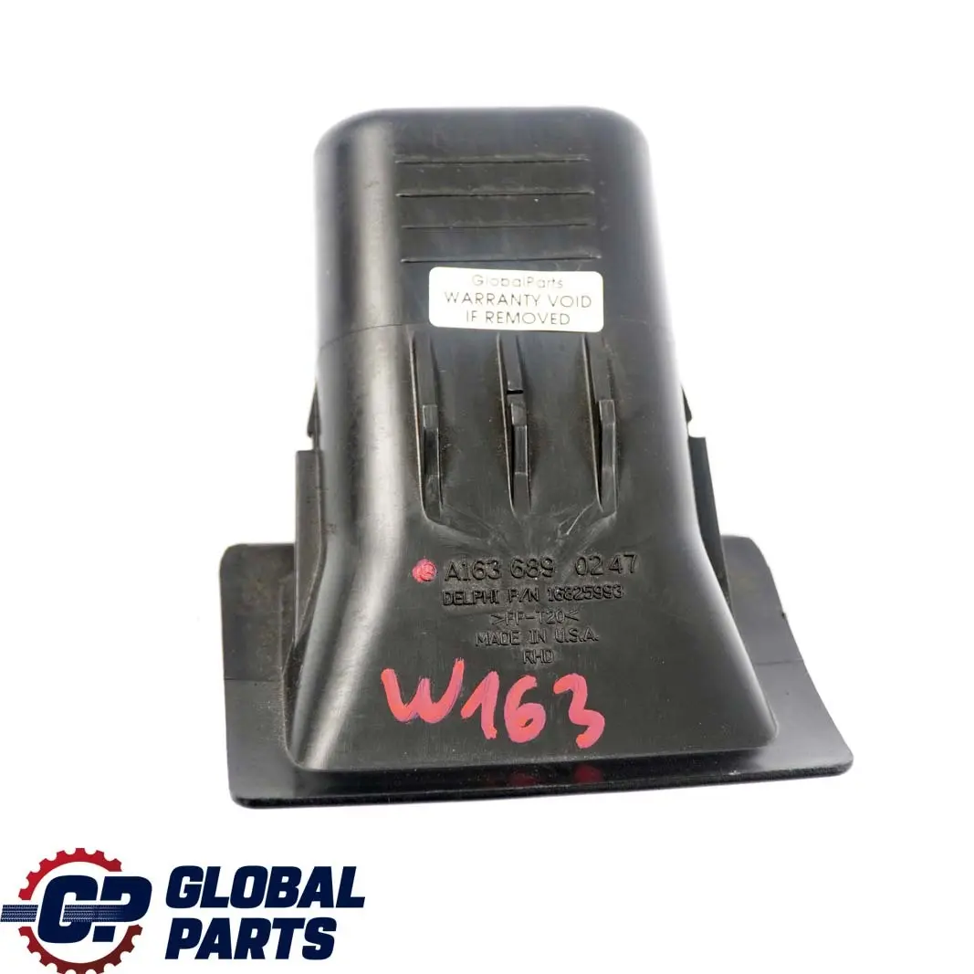  Mercedes-Benz M-Class ML W163 Dashboard Storage Glove Box Black - SKU rhd-A1636890247 - Part number A1636890247