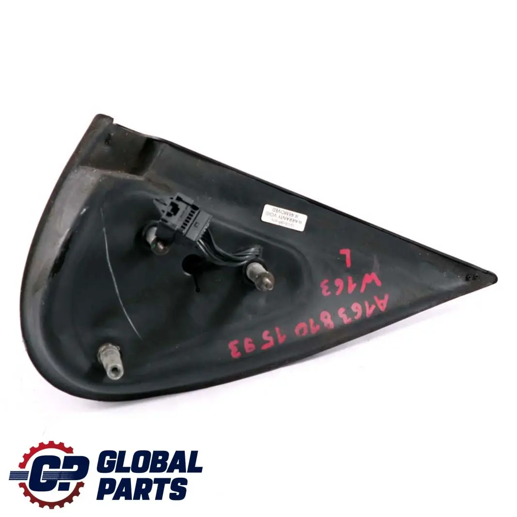  Mercedes-Benz M ML W163 Left N/S Base Wing Mirror Power Fold Memory - SKU rhd-A1638101593 - Part number A1638101593