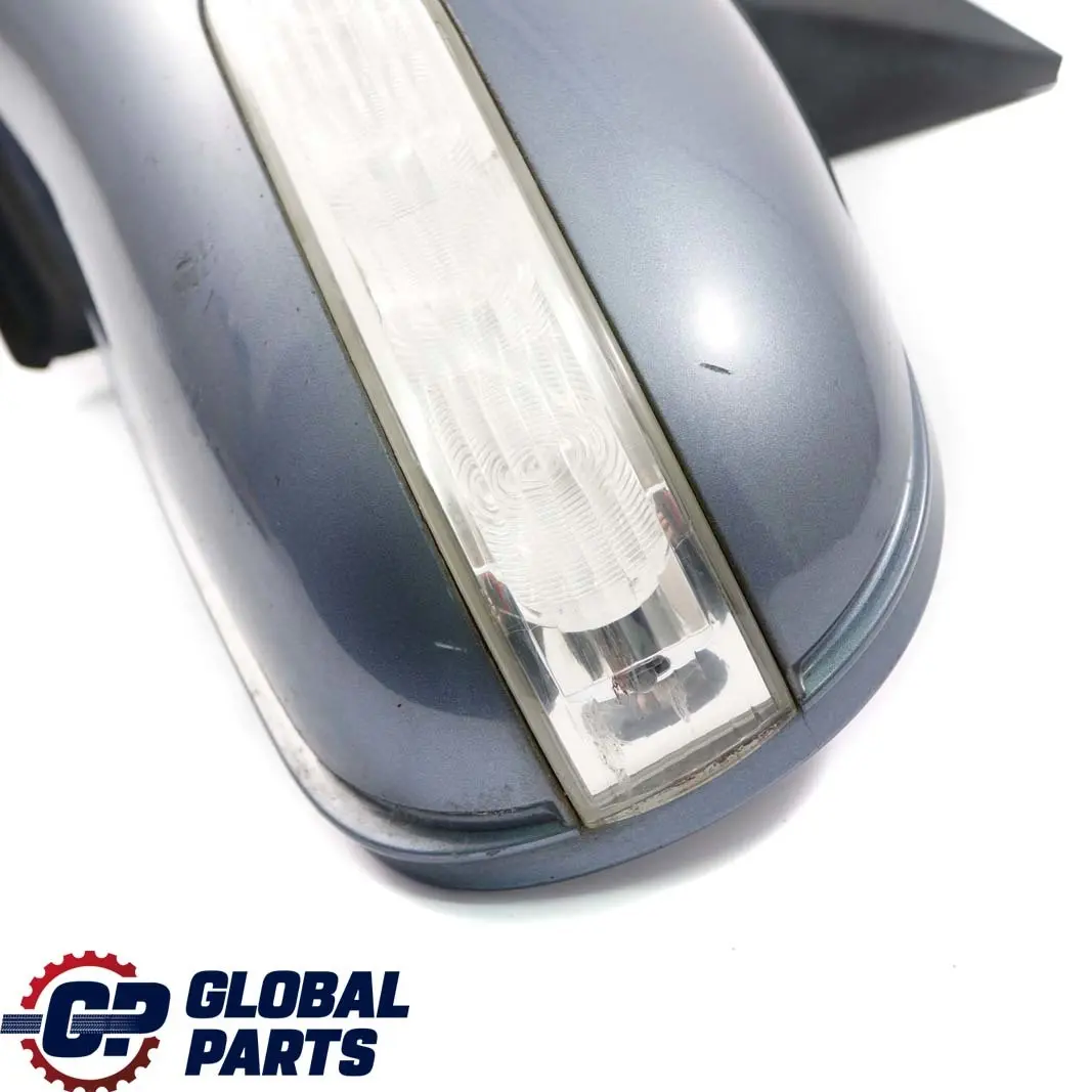  Mercedes-Benz M ML W163 Left N/S Wing Door Mirror Folding Teallite Blue 353 - SKU rhd-A1638103393-TLB - Part number A1638103393