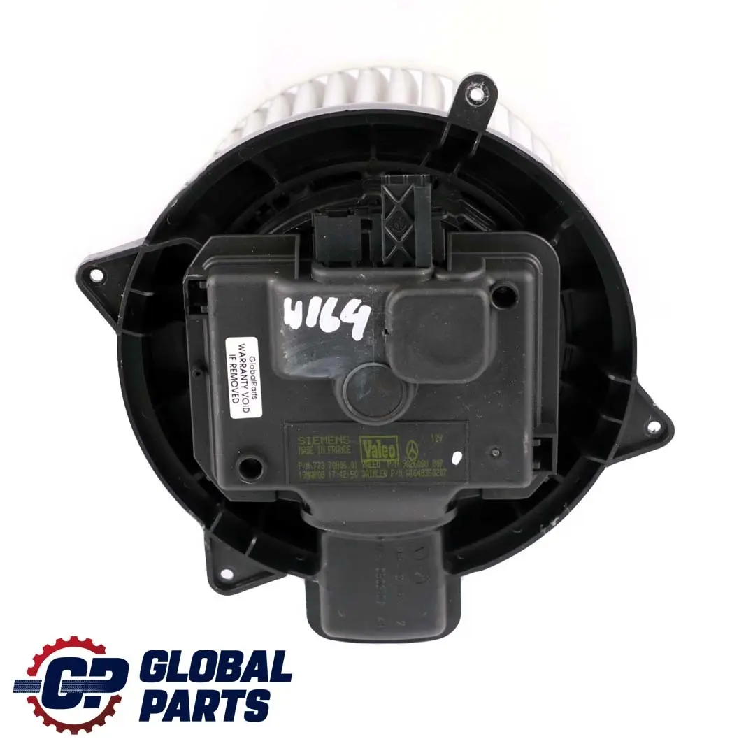  Mercedes-Benz M-Class ML W164 Heater Blower Motor Fan Unit - SKU rhd-A1648350607 - Part number A1648350607