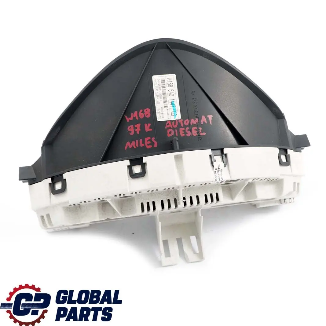  Mercedes-Benz A-Class W168 Instrument Cluster Speedo Clocks Automatic - SKU rhd-A1685401447 - Part number A1685401447