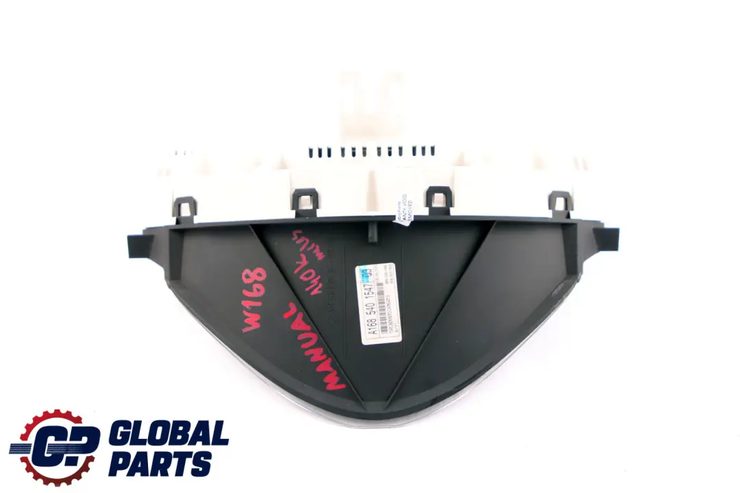 Mercedes A-Class W168 Instrument Cluster Speedo Clocks MPH Manual - SKU rhd-A1685401547 - Part number A1685401547