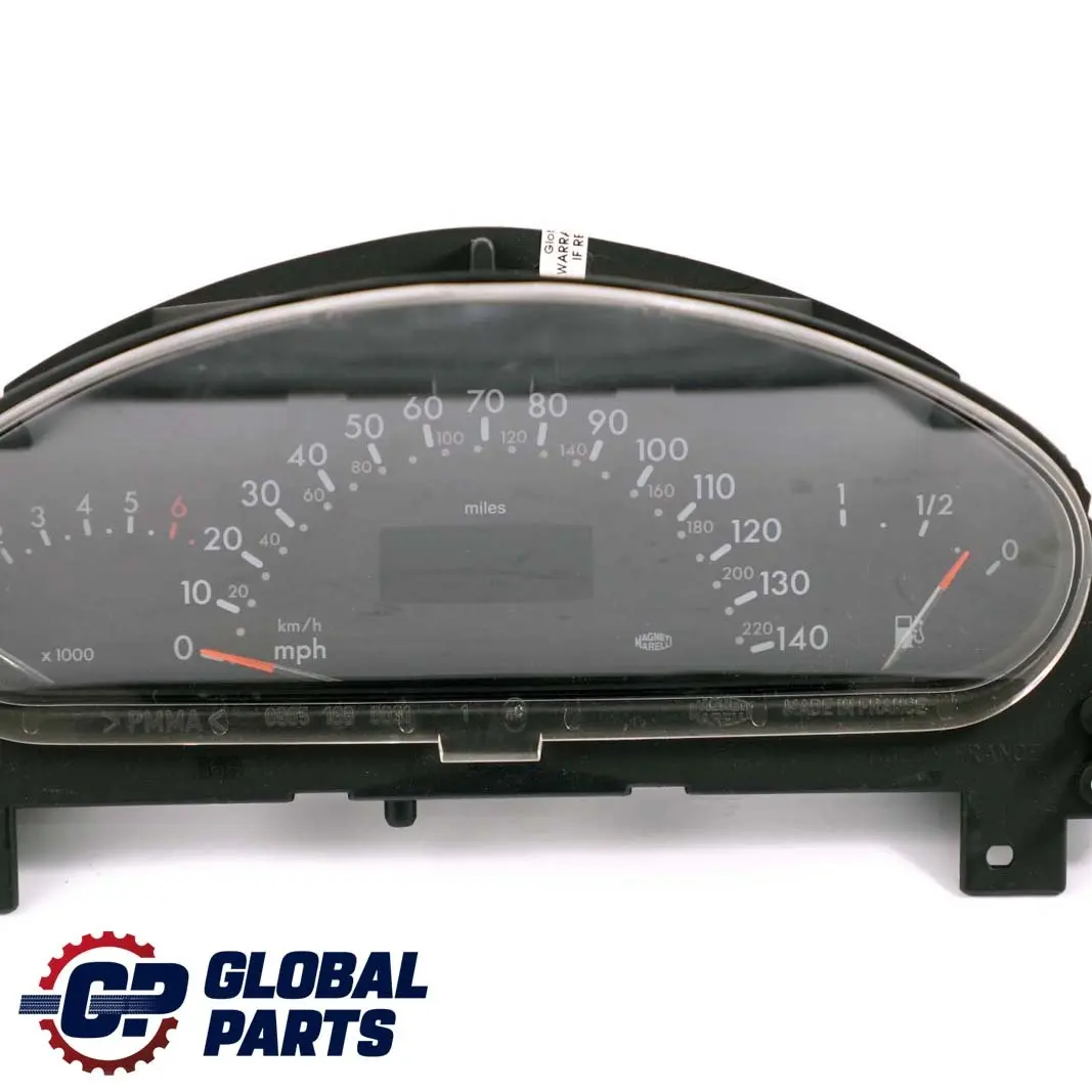 Mercedes-Benz A-Class W168 Instrument Cluster Speedo Clocks Manual to with Part number A1685400447 Mercedes-Benz A-Class W168 Instrument Cluster Speedo Clocks Manual - SKU rhd-A1685404047 - Part number A1685400447