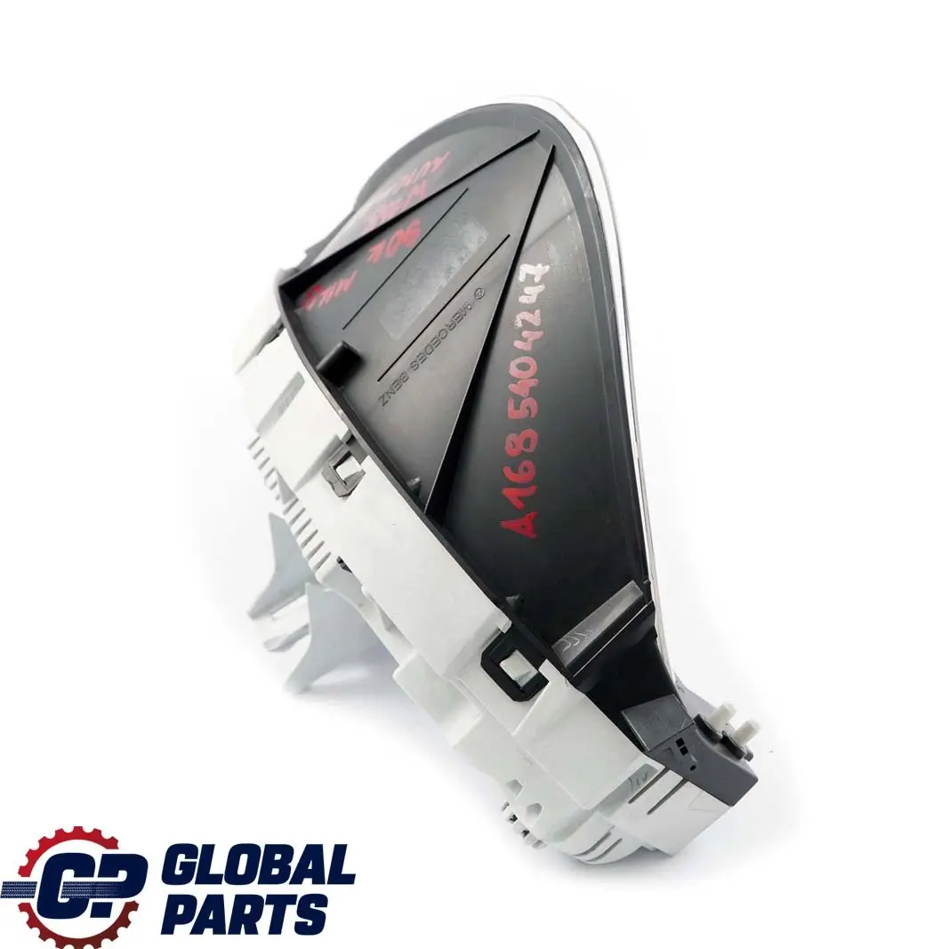 Mercedes-Benz W168 Instrument Cluster Speedo Clocks Automatic to with Part number A1685404247 Mercedes-Benz W168 Instrument Cluster Speedo Clocks Automatic - SKU rhd-A1685404247 - Part number A1685404247