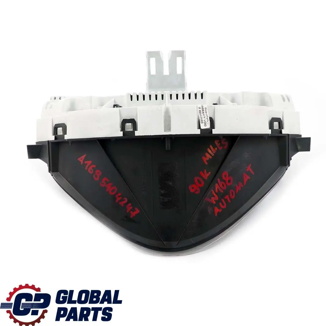 Mercedes-Benz W168 Instrument Cluster Speedo Clocks Automatic to with Part number A1685404247 Mercedes-Benz W168 Instrument Cluster Speedo Clocks Automatic - SKU rhd-A1685404247 - Part number A1685404247