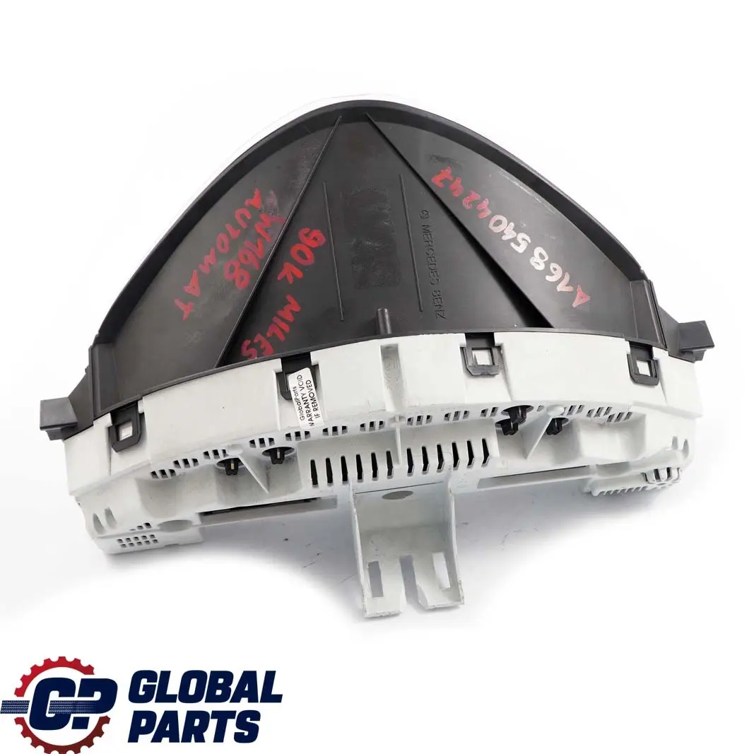  Mercedes-Benz W168 Instrument Cluster Speedo Clocks Automatic - SKU rhd-A1685404247 - Part number A1685404247