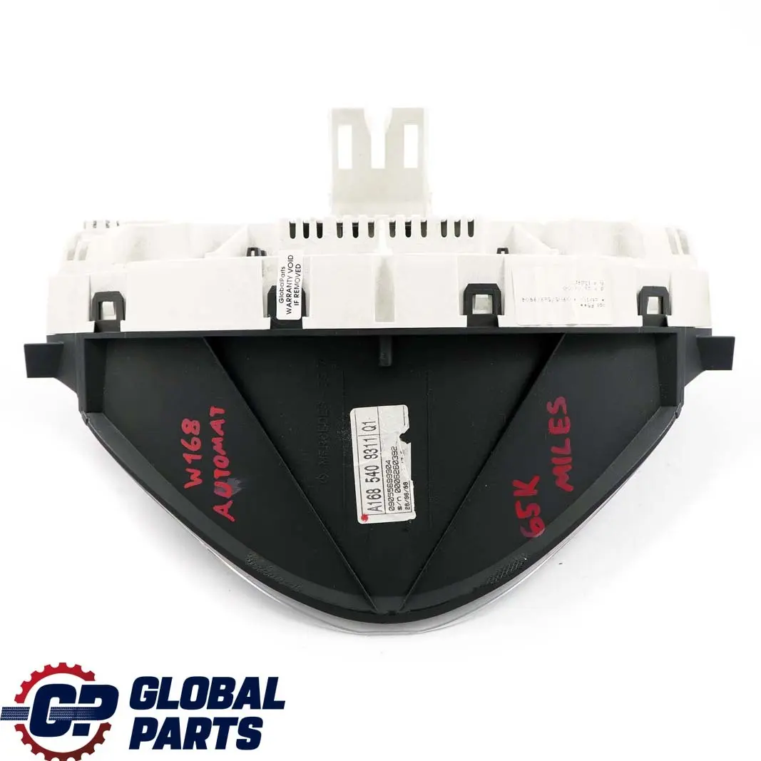  Mercedes-Benz A W168 Instrument Cluster Speedo Clocks Automatic - SKU rhd-A1685409311 - Part number A1685408311