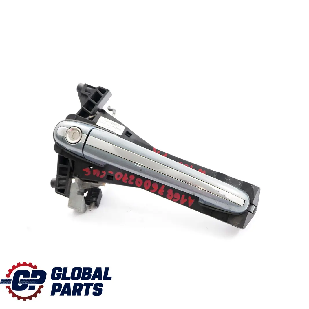 Mercedes-Benz A-Class W168 Rear Left Right Handle Door Cumulus Grey - 757 to with Part number A1687600270 Mercedes-Benz A-Class W168 Rear Left Right Handle Door Cumulus Grey - 757 - SKU rhd-A1687600270-CUG - Part number A1687600270