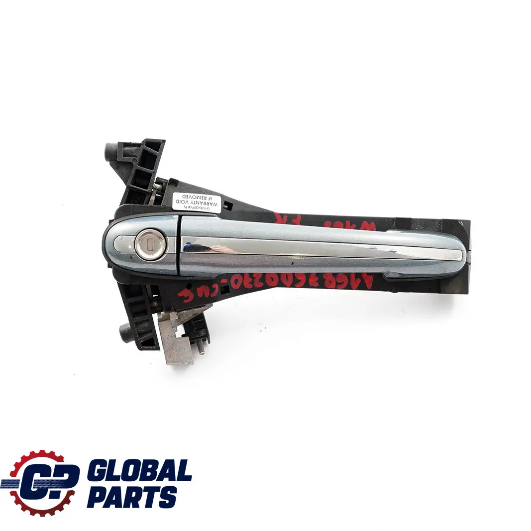 Mercedes-Benz A-Class W168 Rear Left Right Handle Door Cumulus Grey - 757 to with Part number A1687600270 Mercedes-Benz A-Class W168 Rear Left Right Handle Door Cumulus Grey - 757 - SKU rhd-A1687600270-CUG - Part number A1687600270