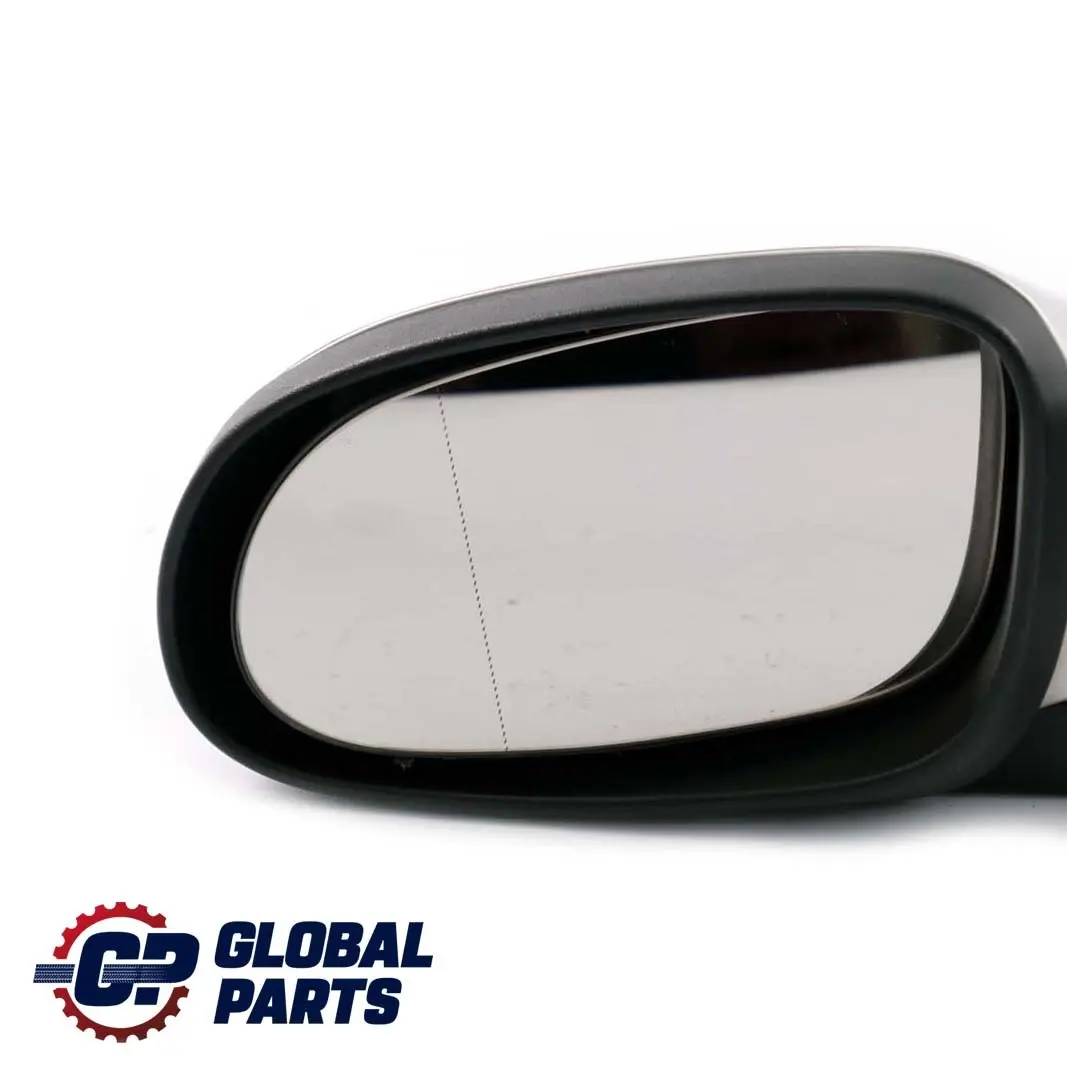 Left N/S Wing Door Mirror Polar Silver Metallic 761 to Mercedes A-Class W168 with Part number A1688100176 Mercedes A-Class W168 Left N/S Wing Door Mirror Polar Silver Metallic 761 - SKU rhd-A1688100176-PS - Part number A1688100176