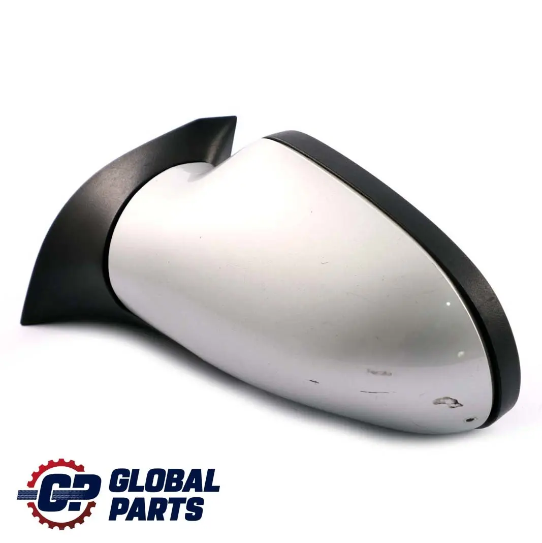 Left N/S Wing Door Mirror Polar Silver Metallic 761 to Mercedes A-Class W168 with Part number A1688100176 Mercedes A-Class W168 Left N/S Wing Door Mirror Polar Silver Metallic 761 - SKU rhd-A1688100176-PS - Part number A1688100176