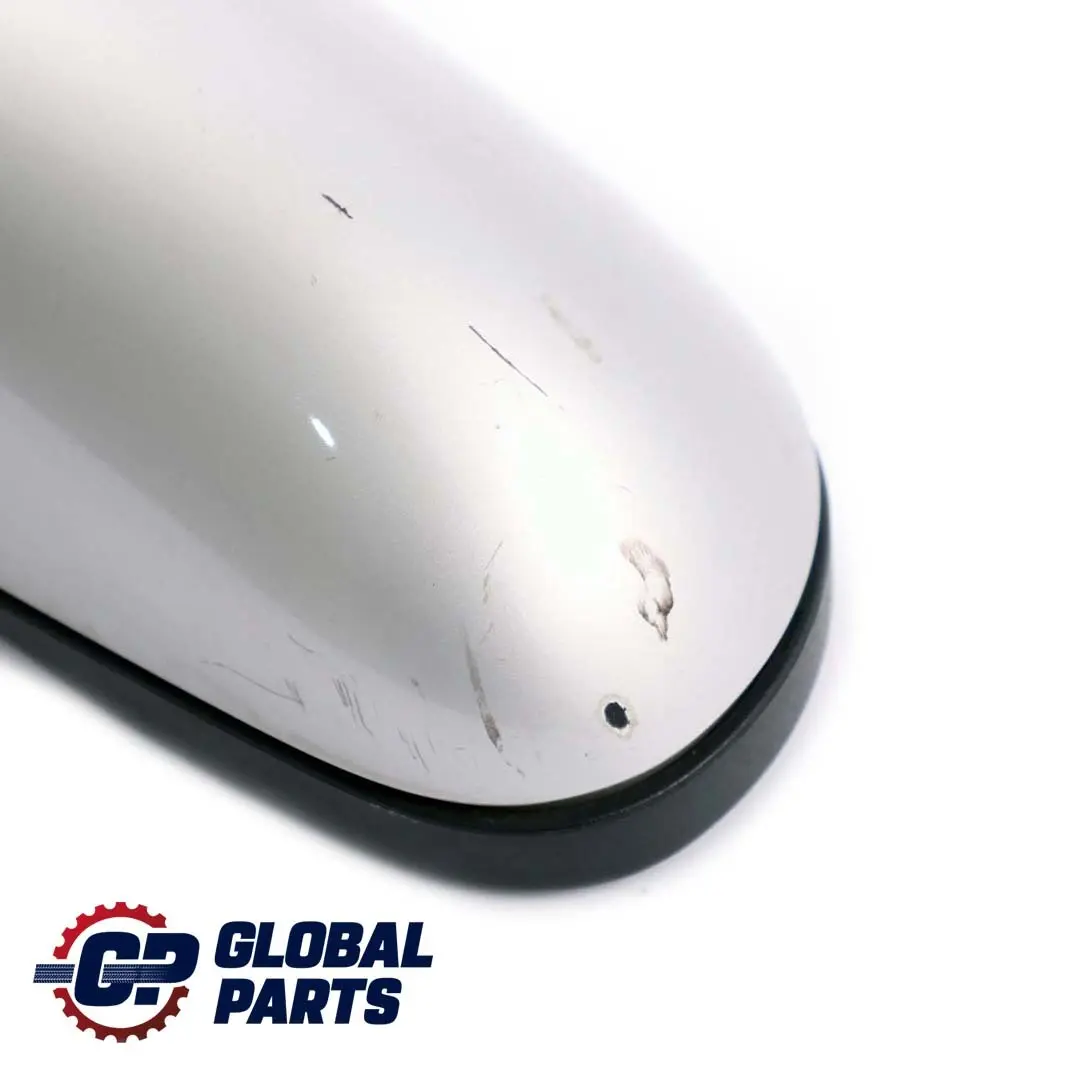 Left N/S Wing Door Mirror Polar Silver Metallic 761 to Mercedes A-Class W168 with Part number A1688100176 Mercedes A-Class W168 Left N/S Wing Door Mirror Polar Silver Metallic 761 - SKU rhd-A1688100176-PS - Part number A1688100176