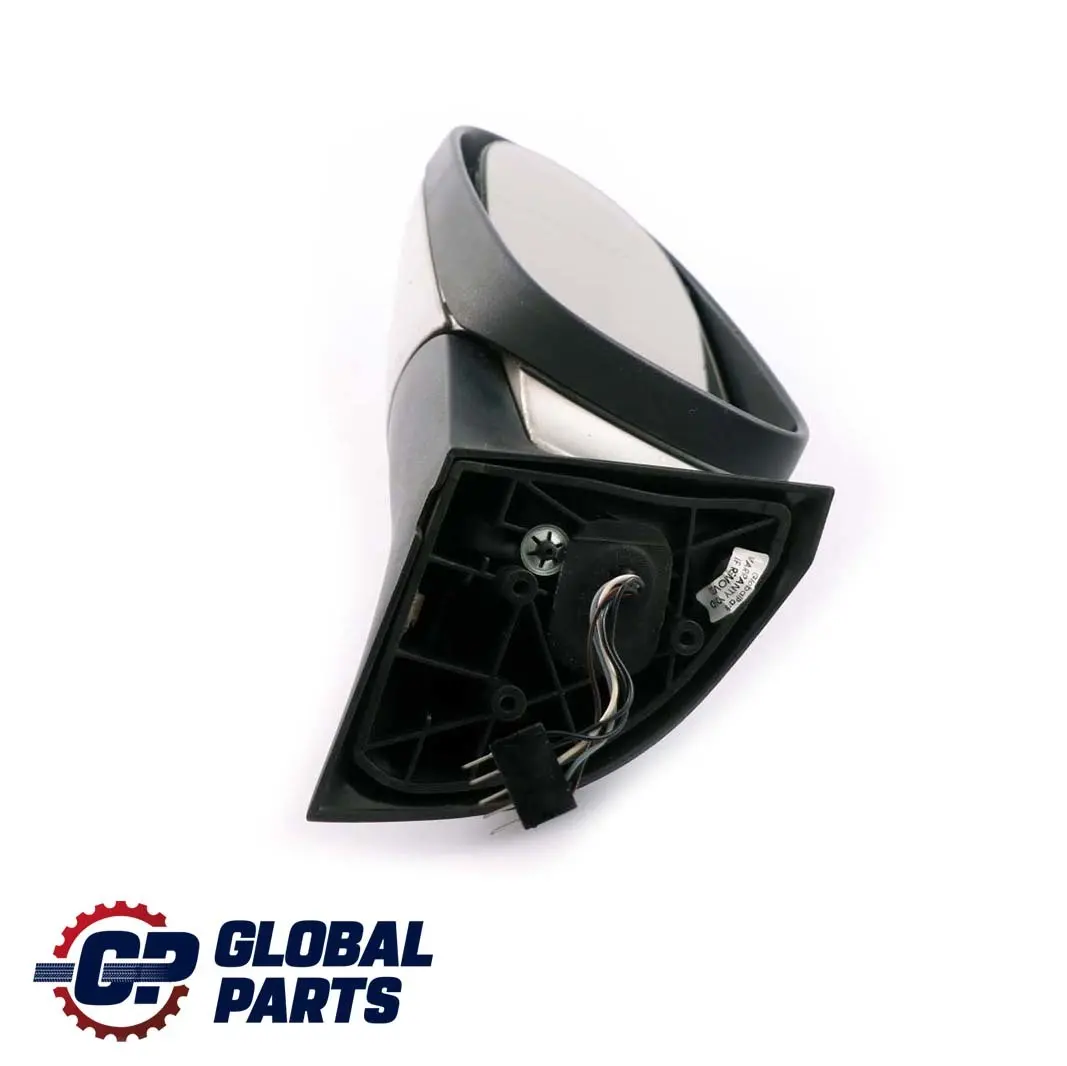 Left N/S Wing Door Mirror Polar Silver Metallic 761 to Mercedes A-Class W168 with Part number A1688100176 Mercedes A-Class W168 Left N/S Wing Door Mirror Polar Silver Metallic 761 - SKU rhd-A1688100176-PS - Part number A1688100176