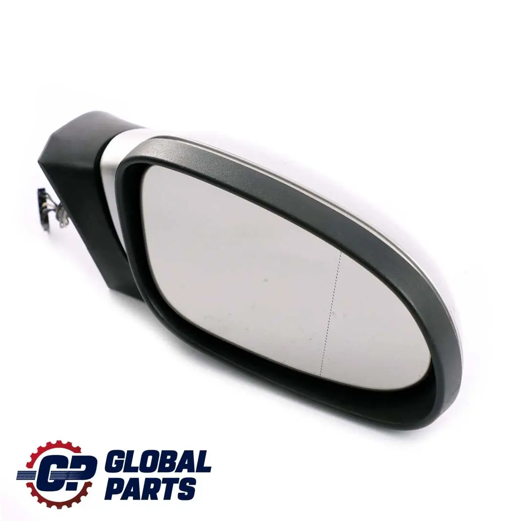 Mercedes A-Class W168 Right O/S Wing Door Mirror Polar Silver Metallic 761 - SKU rhd-A1688100276-PS - Part number A1688100276