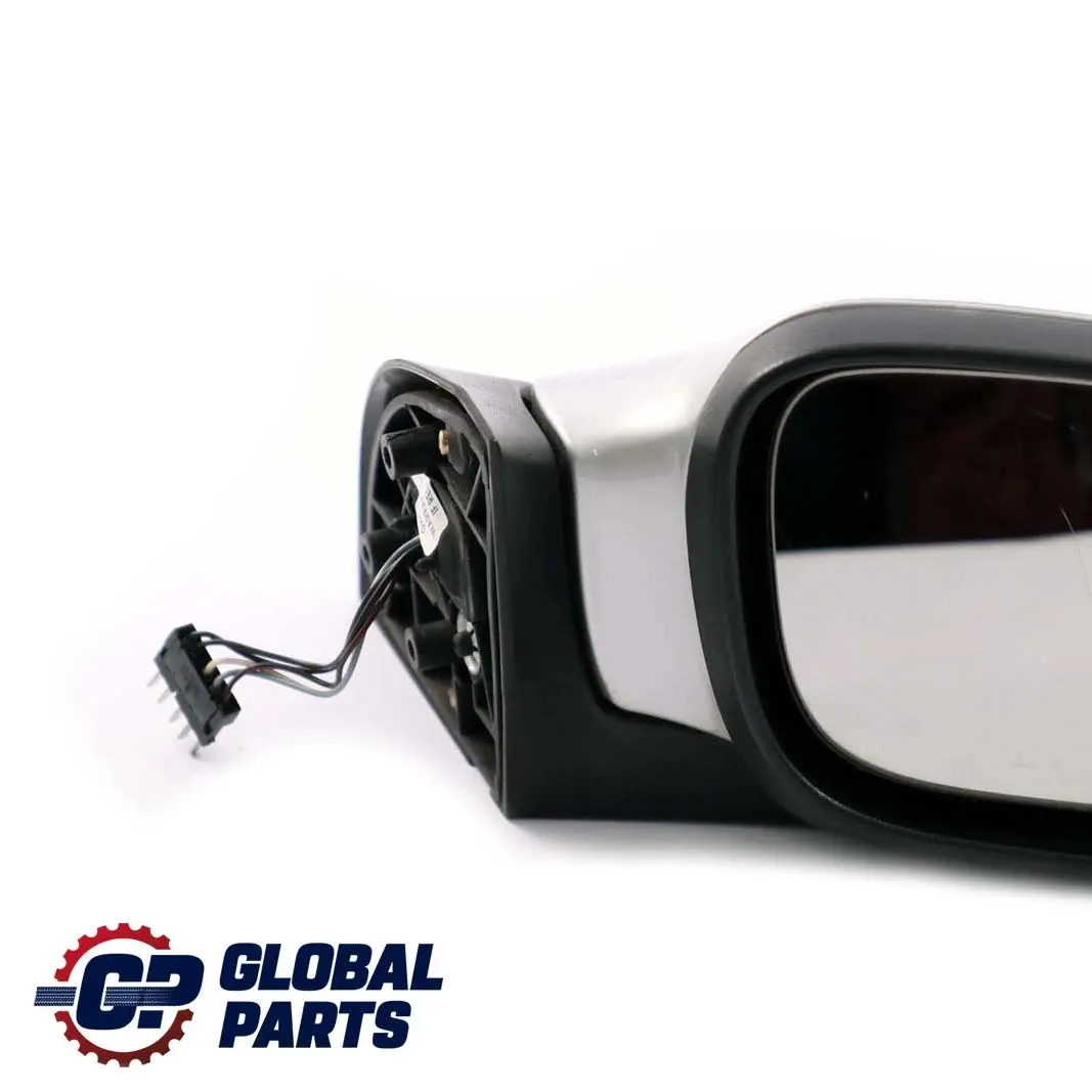 Mercedes A-Class W168 Right O/S Wing Door Mirror Polar Silver Metallic 761 - SKU rhd-A1688100276-PS - Part number A1688100276