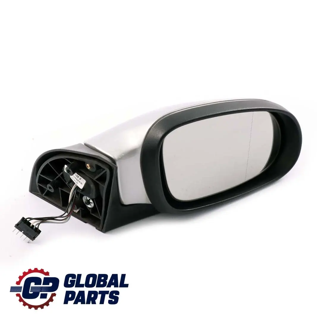Mercedes A-Class W168 Right O/S Wing Door Mirror Polar Silver Metallic 761 - SKU rhd-A1688100276-PS - Part number A1688100276