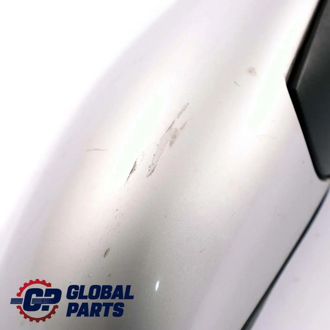 Right O/S Wing Door Mirror Polar Silver Metallic 761 to Mercedes A-Class W168 with Part number A1688100276 Mercedes A-Class W168 Right O/S Wing Door Mirror Polar Silver Metallic 761 - SKU rhd-A1688100276-PS - Part number A1688100276