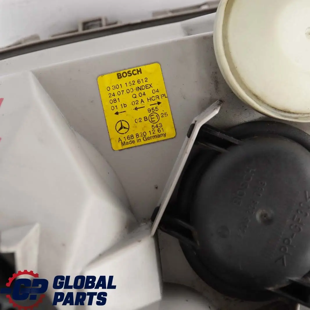 Mercedes-Benz A-Class W168 Headlight Headlamp Lamp Front Right O/S to with Part number A1688201261 Mercedes-Benz A-Class W168 Headlight Headlamp Lamp Front Right O/S - SKU rhd-A1688201261 - Part number A1688201261