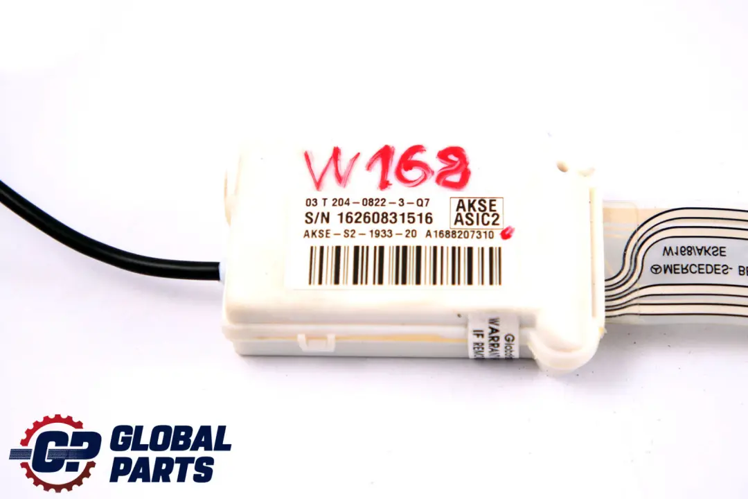  Mercedes-Benz A-Class W168 Sensor Mat Seat Occupation Recognition - SKU A1688207310 - Part number A1688207310