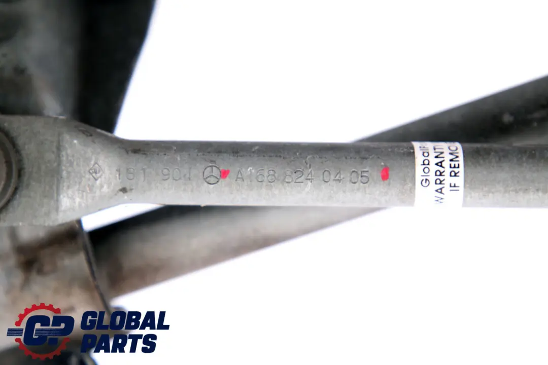 Front Wiper Motor Linkage Windshield to Mercedes W168 with Part number A1688240405 Mercedes W168 Front Wiper Motor Linkage Windshield - SKU rhd-A1688240405 - Part number A1688240405