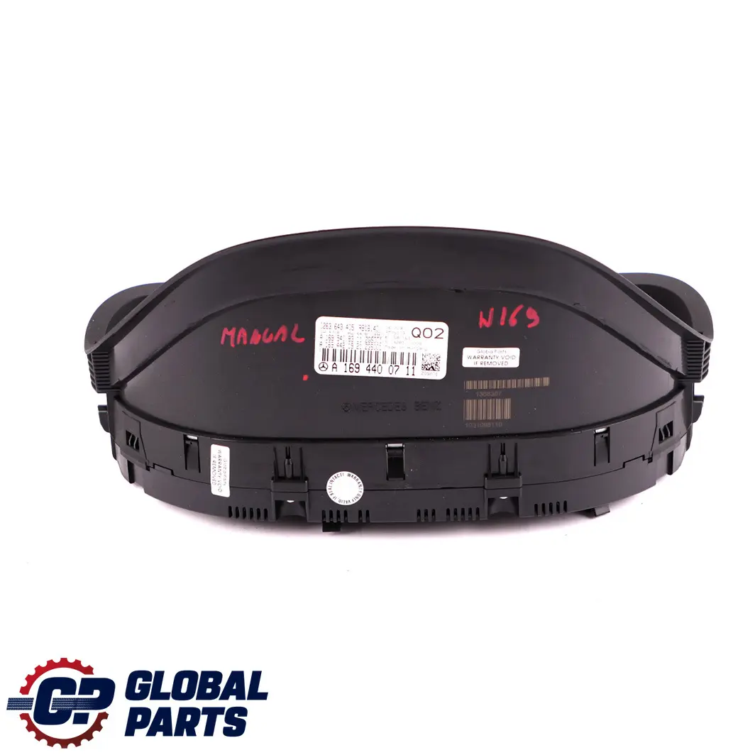  Mercedes-Benz B-Class W245 Instrument Cluster Speedo Clocks Manual - SKU rhd-A1694400711 - Part number A1694400711