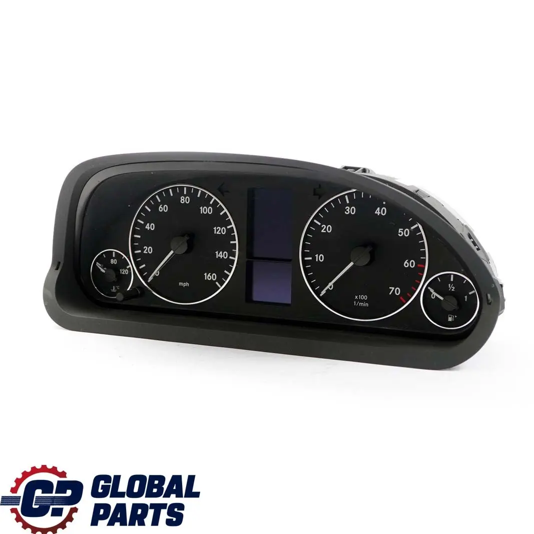 Mercedes-Benz W169 Instrument Cluster Speedo Clocks MPH Automatic to with Part number A1694403411 Mercedes-Benz W169 Instrument Cluster Speedo Clocks MPH Automatic - SKU rhd-A1694403411-1 - Part number A1694403411