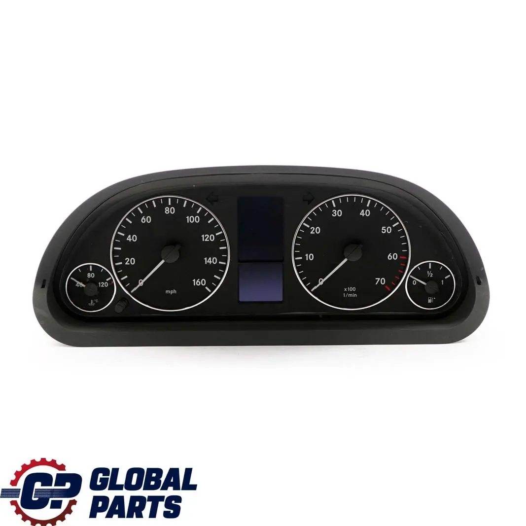 Mercedes-Benz W169 Instrument Cluster Speedo Clocks MPH Automatic to with Part number A1694403411 Mercedes-Benz W169 Instrument Cluster Speedo Clocks MPH Automatic - SKU rhd-A1694403411-1 - Part number A1694403411