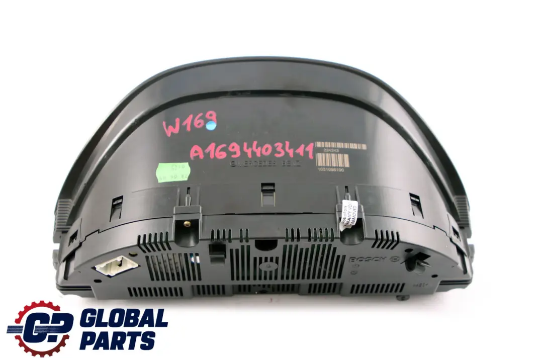 Mercedes A-Class W169 Instrument Cluster Speedo Clocks MPH Manual - SKU rhd-A1694403411 - Part number A1694403411