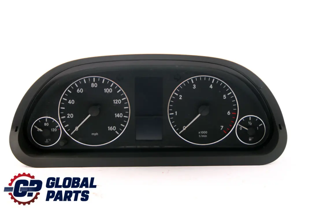 Instrument Cluster Speedo Clocks MPH Manual to Mercedes A-Class W169 with Part number A1694403411 Mercedes A-Class W169 Instrument Cluster Speedo Clocks MPH Manual - SKU rhd-A1694403411 - Part number A1694403411