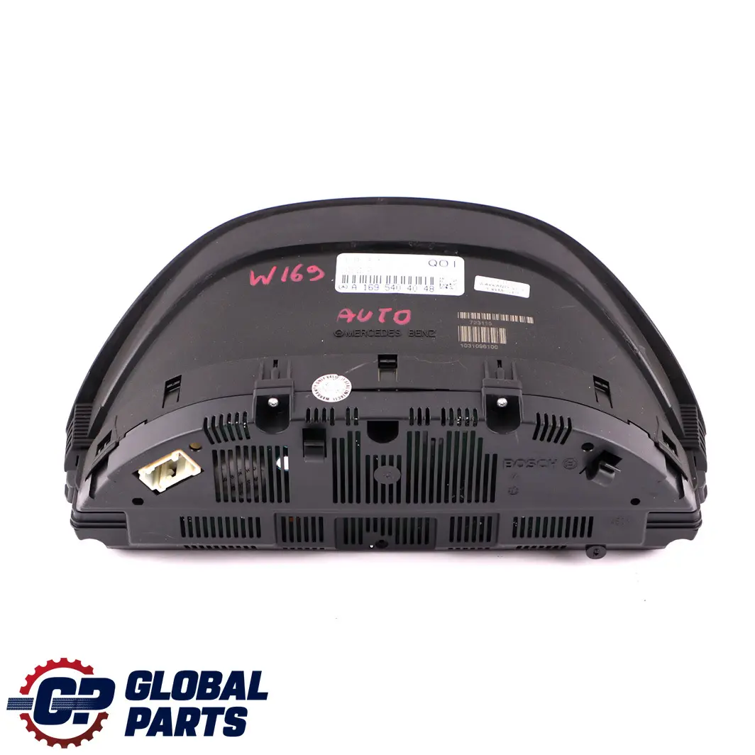 Mercedes-Benz A W169 Instrument Cluster Speedo Clocks Automatic to with Part number A1695404048 Mercedes-Benz A W169 Instrument Cluster Speedo Clocks Automatic - SKU rhd-A1695404048 - Part number A1695404048