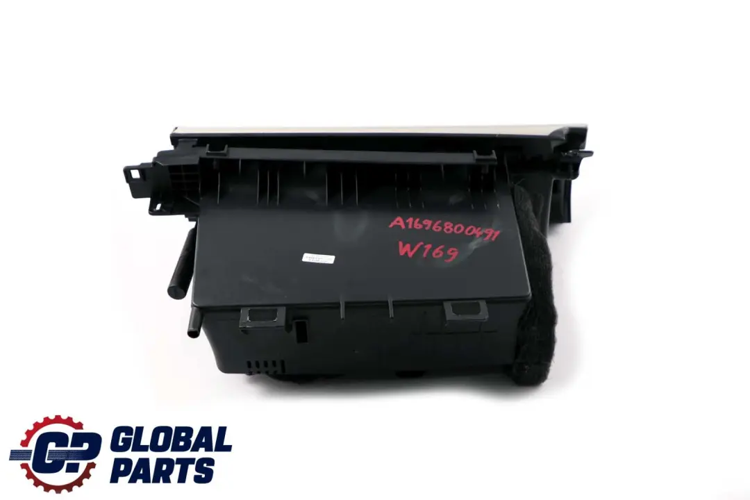 Mercedes-Benz A B Class W169 W245 Grey Storage Glove Box Cover to with Part number A1696800491 Mercedes-Benz A B Class W169 W245 Grey Storage Glove Box Cover - SKU rhd-A1696800491 - Part number A1696800491