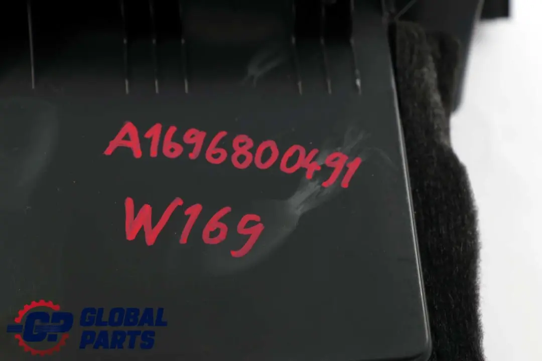 Mercedes-Benz A B Class W169 W245 Grey Storage Glove Box Cover to with Part number A1696800491 Mercedes-Benz A B Class W169 W245 Grey Storage Glove Box Cover - SKU rhd-A1696800491 - Part number A1696800491