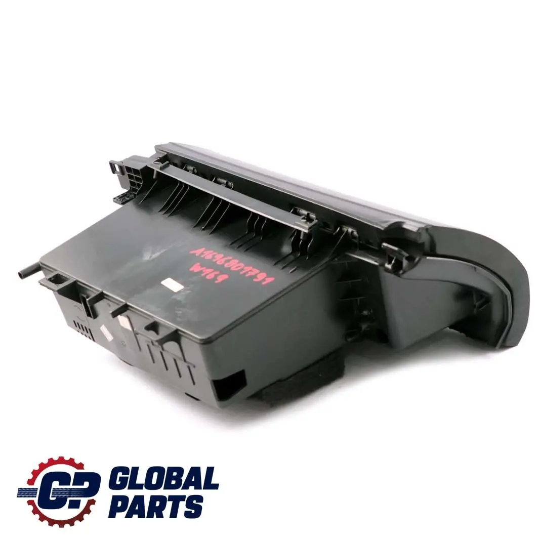 Mercedes-Benz A B Class W169 W245 Black Storage Glove Box Cover to with Part number A1696801791 Mercedes-Benz A B Class W169 W245 Black Storage Glove Box Cover - SKU rhd-A1696801791 - Part number A1696801791